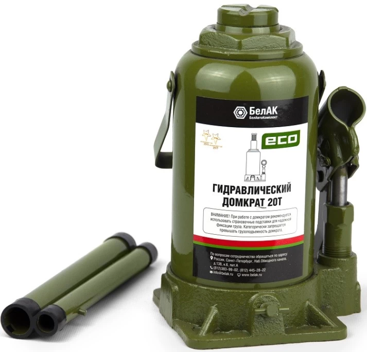 Домкрат гидравлический БелАК ECO 20 тонн