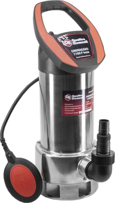 Насос дренажный QUATTRO ELEMENTI DRENAGGIO 1100F