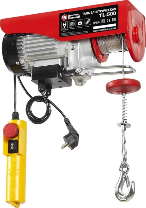 Таль электрическая QUATTRO ELEMENTI TL-500